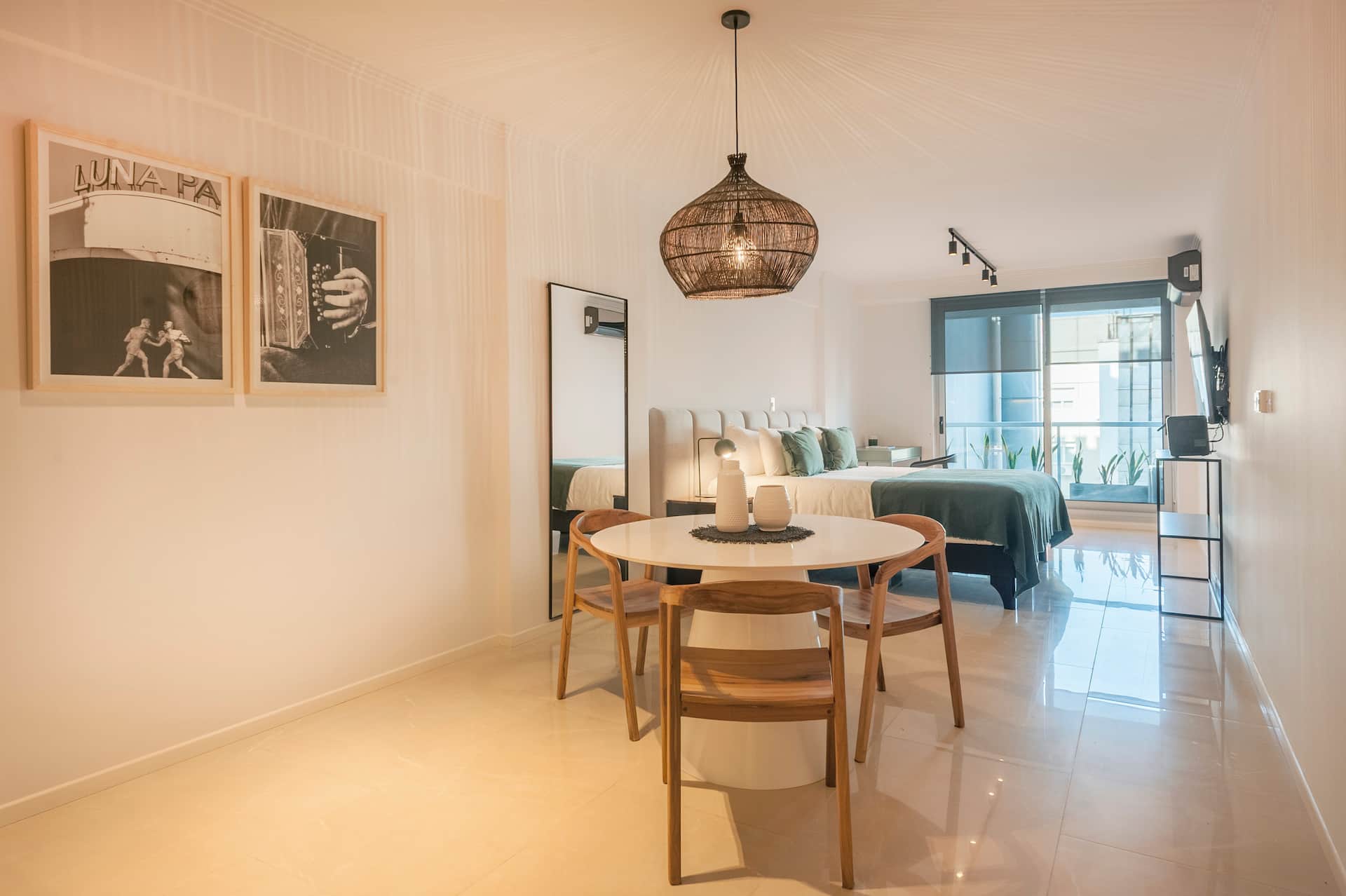 Furnished studio apartment in Recoleta