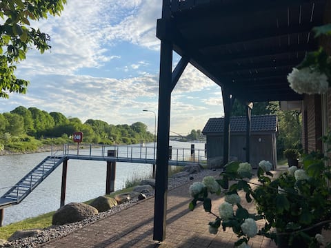 Dream house with an Elbe view