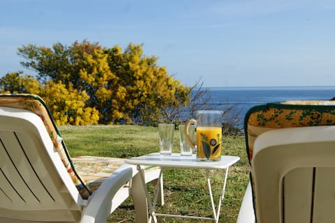 Les Pins – Relax facing the sea