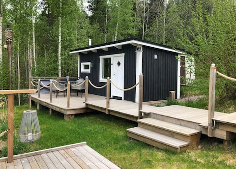 Guldkorn with private jetty, sauna & hot tub!