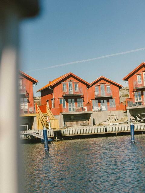 Fantastic sea house by the sea