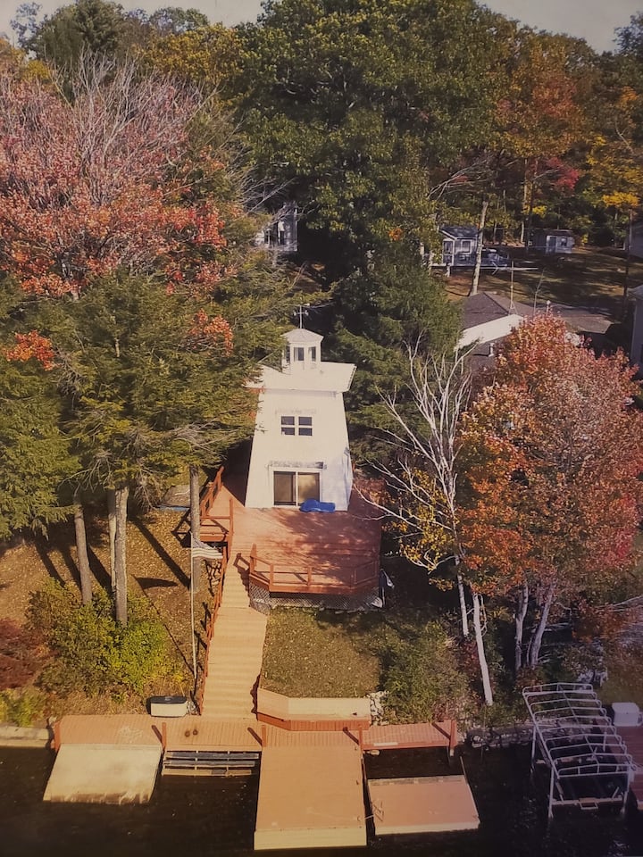 Berkshire Lakefront Lighthouse Getaway