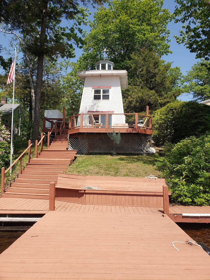 Berkshire Lakefront Lighthouse Getaway