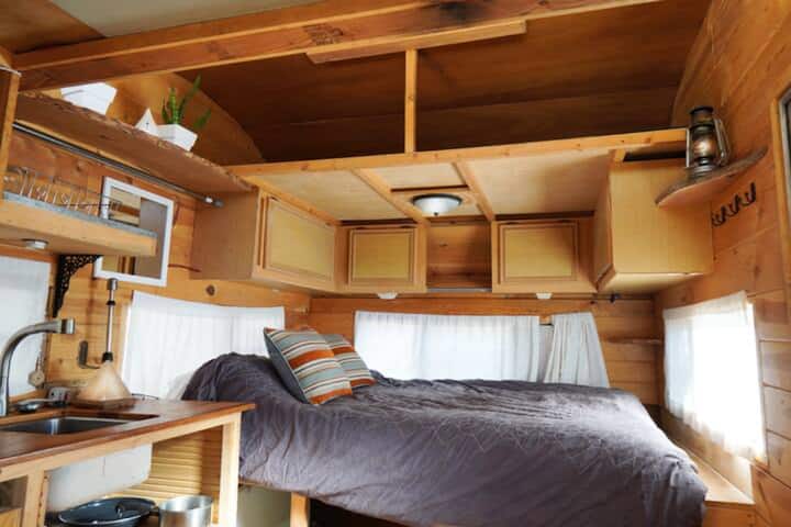 Minicasa: cama tamaño queen