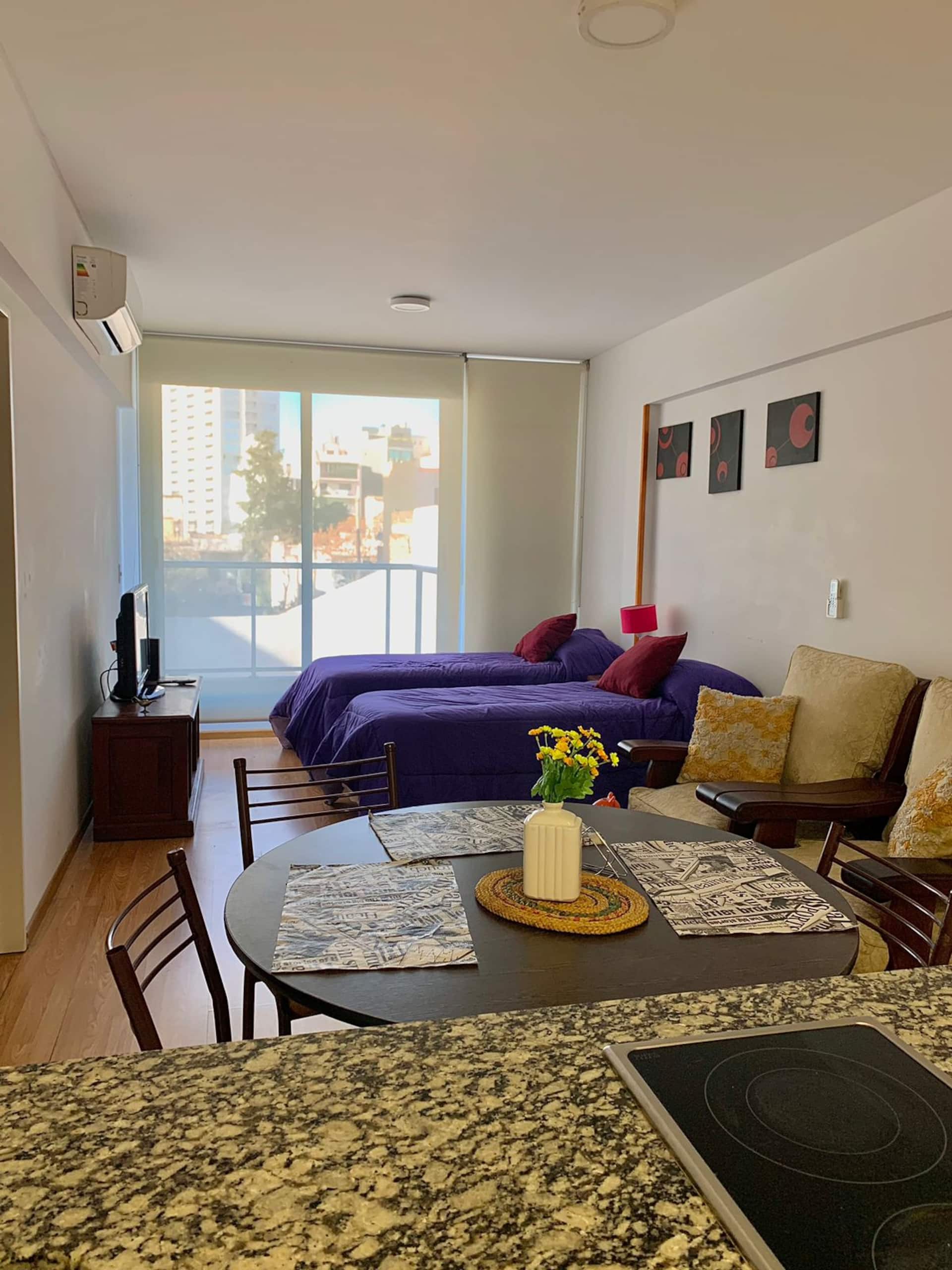 Apartamento de 1 quarto em Constitución