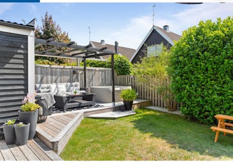 Nice villa with spa and garden