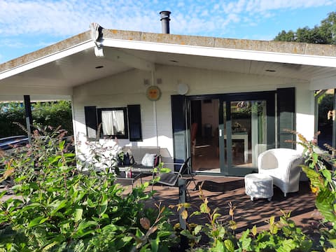 Large chalet near Amsterdam and city beach