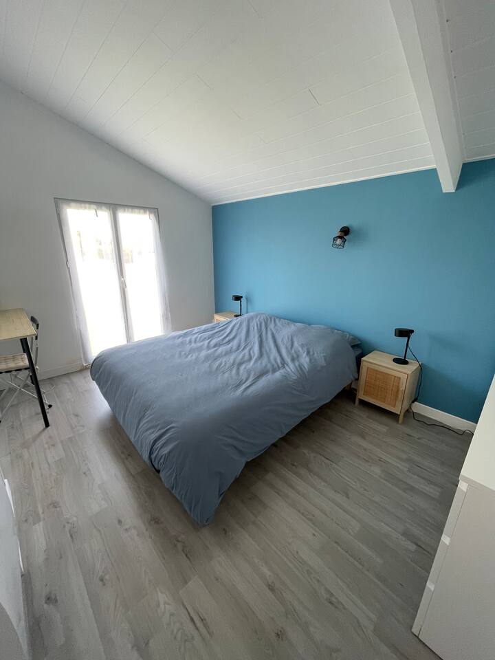 habitación 1, cama de matrimonio de 160 cm