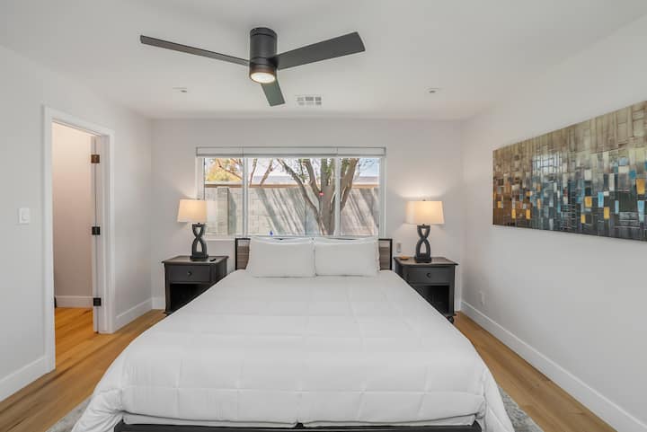 Საძინებელი 4 - საწოლი 193 × 203 სმ