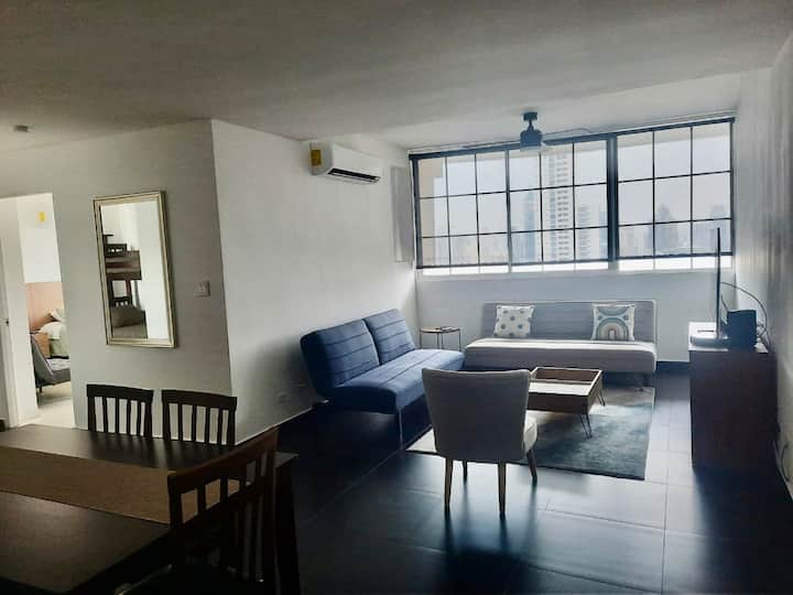 Spacious San Francisco Apartment — 2 bedroom vacation rental in Panamá