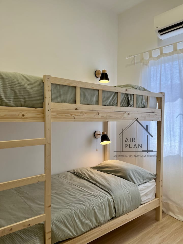 Pogled na unutrašnjost: spavaća soba 3 s 1 krevetom na kat