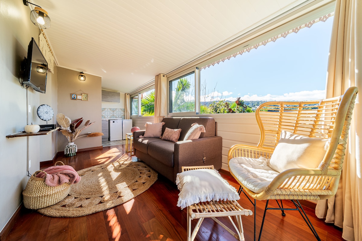 Airbnb con mejor rendimiento: The 4-star Quéléa: To be there is to be well. en Entre Deux