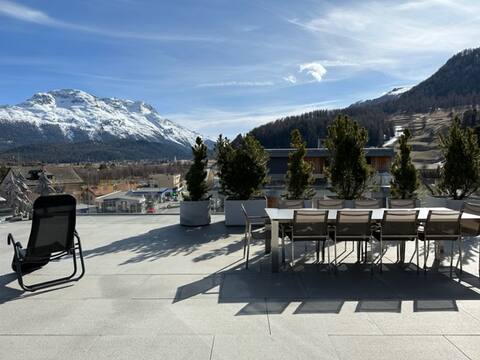 Attic apartment with fantastic panoramic view