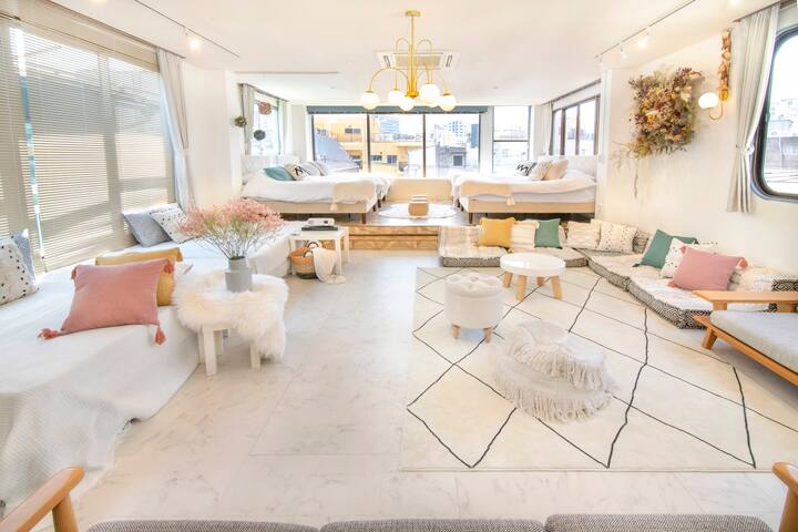 浅草徒歩3分/140㎡Max22名/無料駐車場/屋上絶景/渋谷直通 gallery image 2