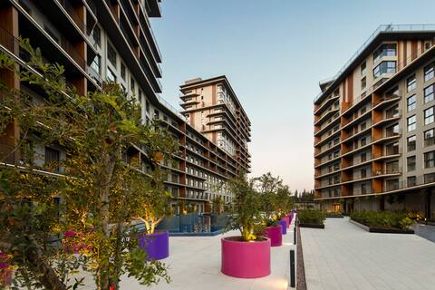 Luxury apartment with 24/7 Security