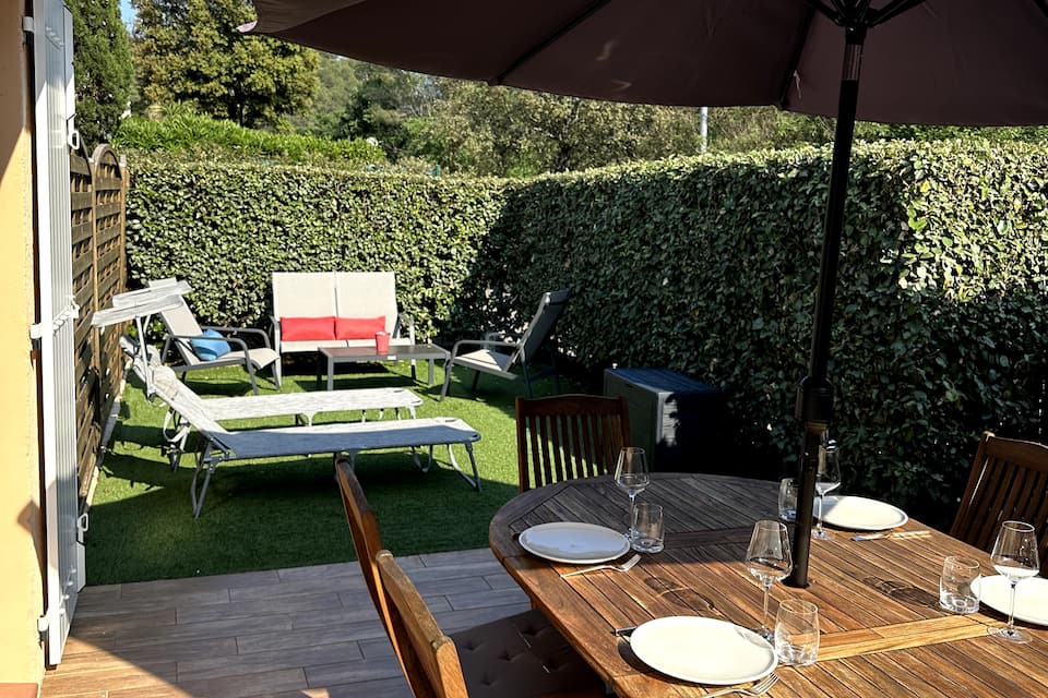 Cottage Plein Sud piscine partagée proche Golf