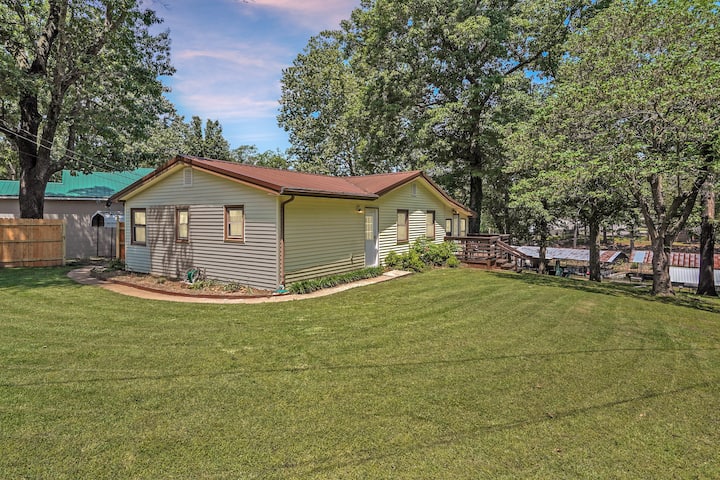 Lake Front Home w/ Private Dock!