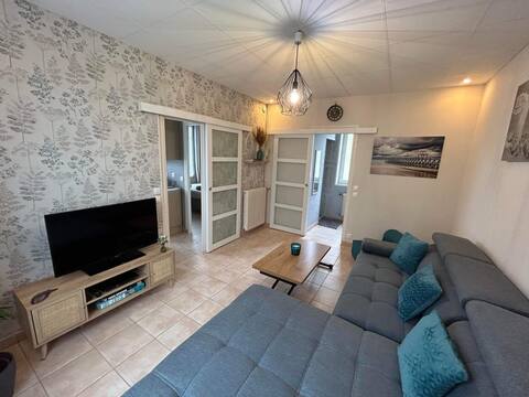 Successful Airbnb property: Les Fleurettes a short walk to the beach in Luc Sur Mer