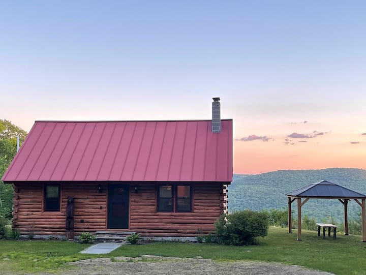 Remote Log Cabin Escape Mount Cardigan Cabins for Rent in Orange