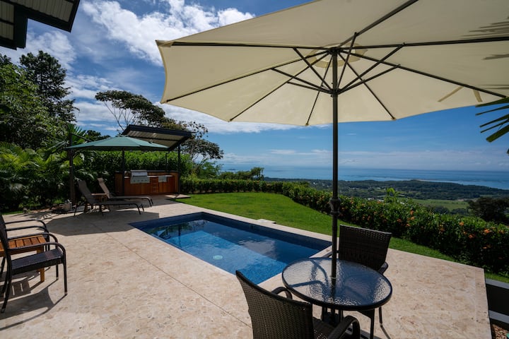 Villa Siempre, Ocean View, Private Pool - Costa Rica