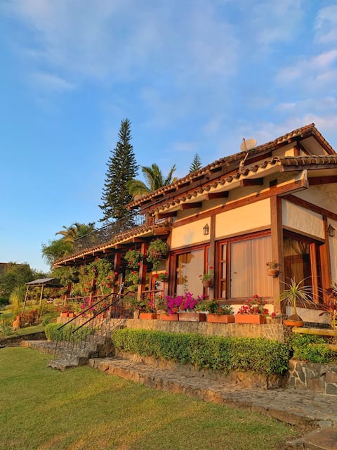 House in Dapa Cali Jacuzzi relax