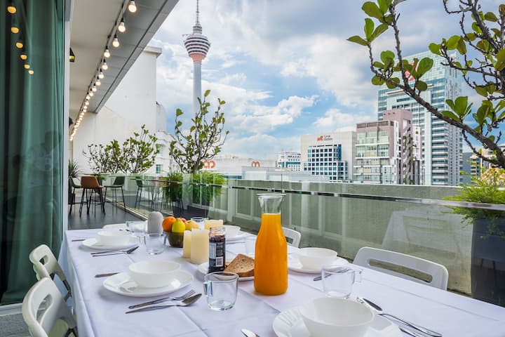 Skyline Elegance Penthouse 3r3b 60ft Balcony - Kuala Lumpur