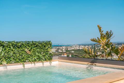 Villa Drawing | Rooftop Pool