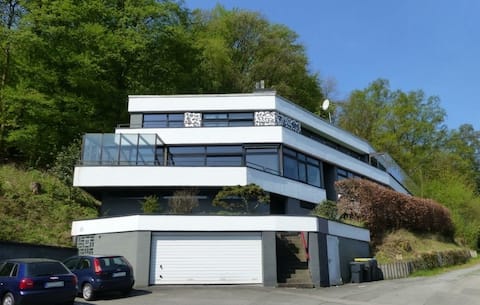 Loft with castle view