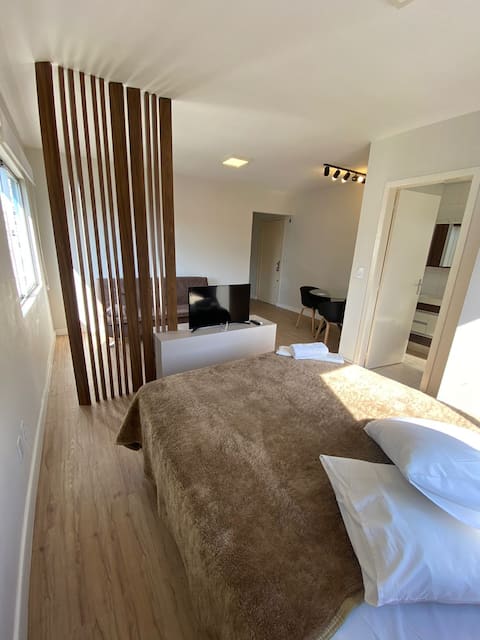 Flat G703 with kitchen / Hotel Zata Criciuma SC