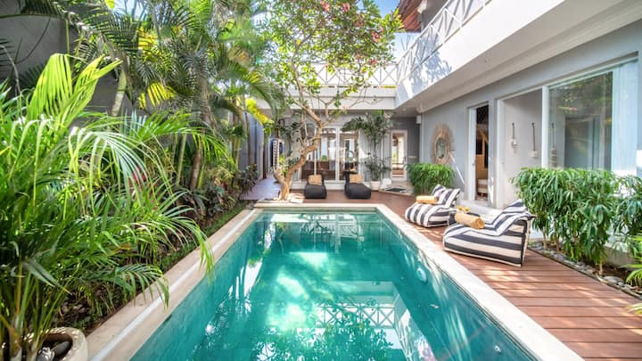 200m From Echo Beachrooftopspamealskids Fun - Canggu