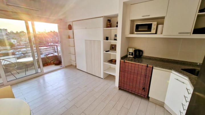 Furnished studio apartment in La Paternal