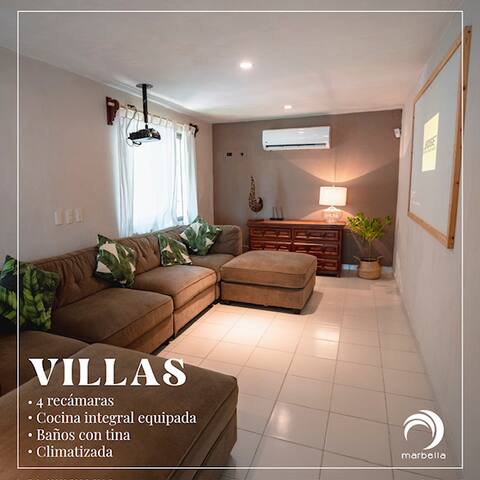 Family villa for everyone. Close to the beach