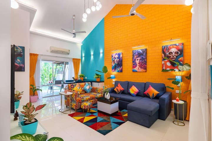 Dazzle by AlohaGoa: 2BHK Villa - Anjuna Vagator - Villas for Rent in ...