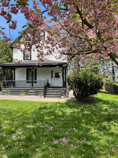 Pittsford Village 5 BR with multiple living spaces