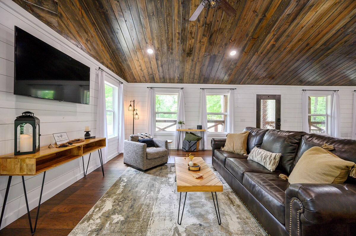 Sleeper sofa in the living area.