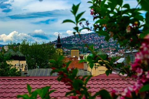 A cozy house in the heart of the old town.