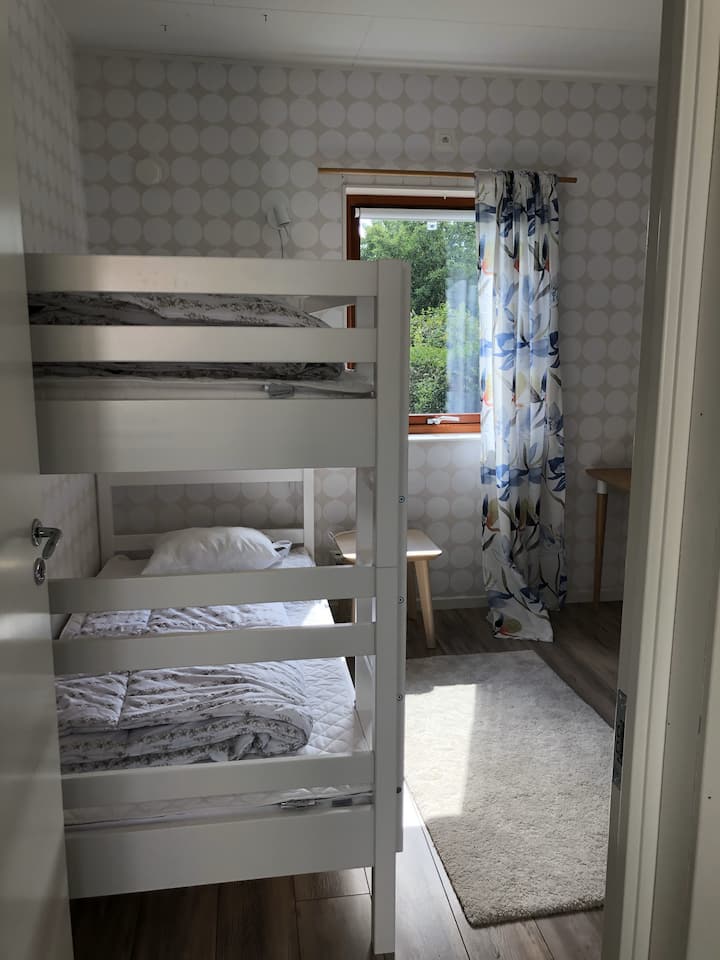 Dormitorio 3 con literas de 90 cm.