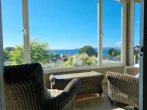 A villa 100 meters from the beach