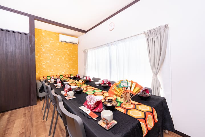 Private Rooms for 6/10Beds/Direct Shinjuku/Shibuya