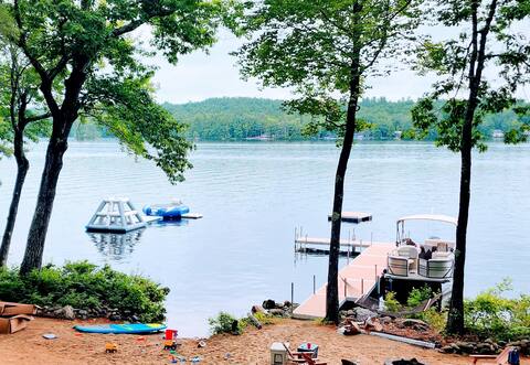Lake Front Harmony Haus - Harrison, ME Long Lake