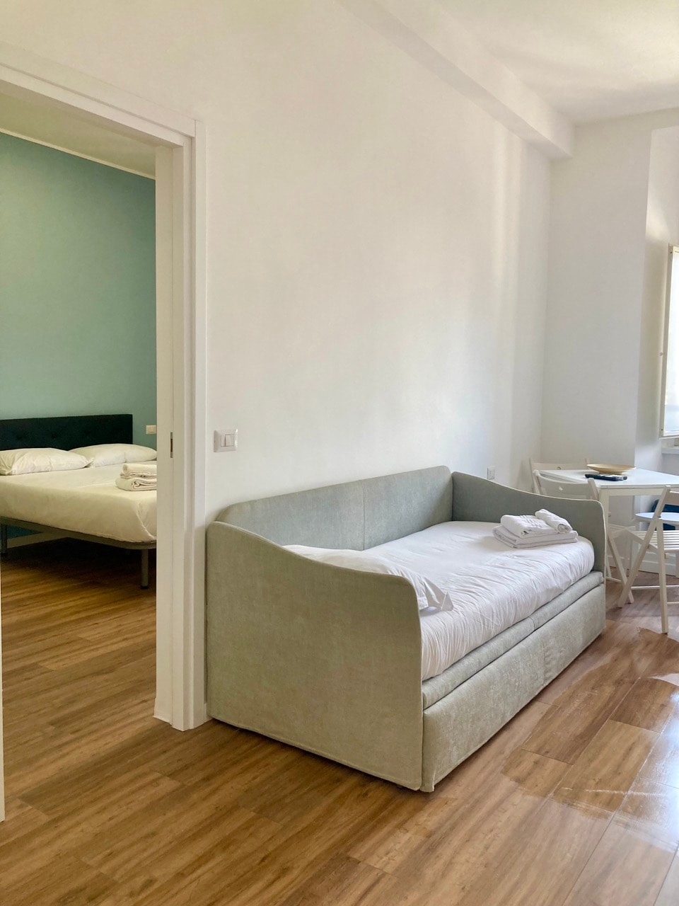 suite familiare privata, soggiorno