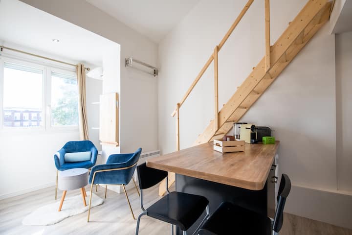 Beau Studio Rénové - Lille Jb Lebas - Lila