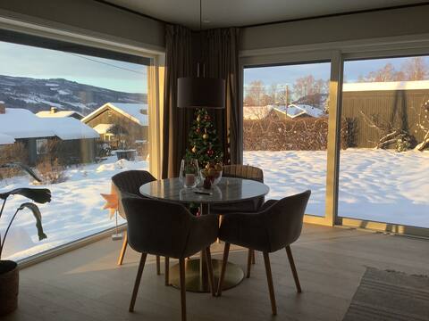 Great, new apartment in central and peacefully peaceful area.