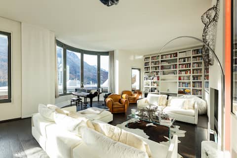 Luxurious Alpine living in the heart of St Moritz