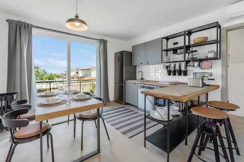 Top performing Airbnb: Apartment at the Margine Rosso in Quartu Sant'elena
