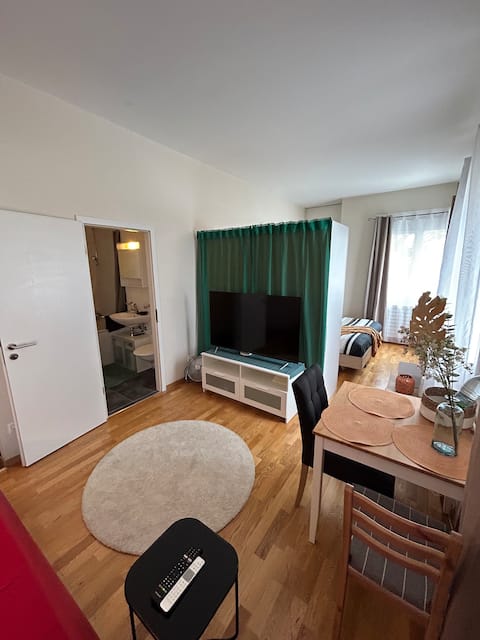 Top Airbnb: Grand Studio Standing Nations unies in Pâquis