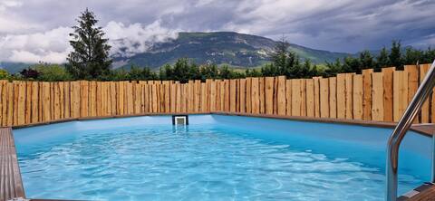 Vacation home in former gym