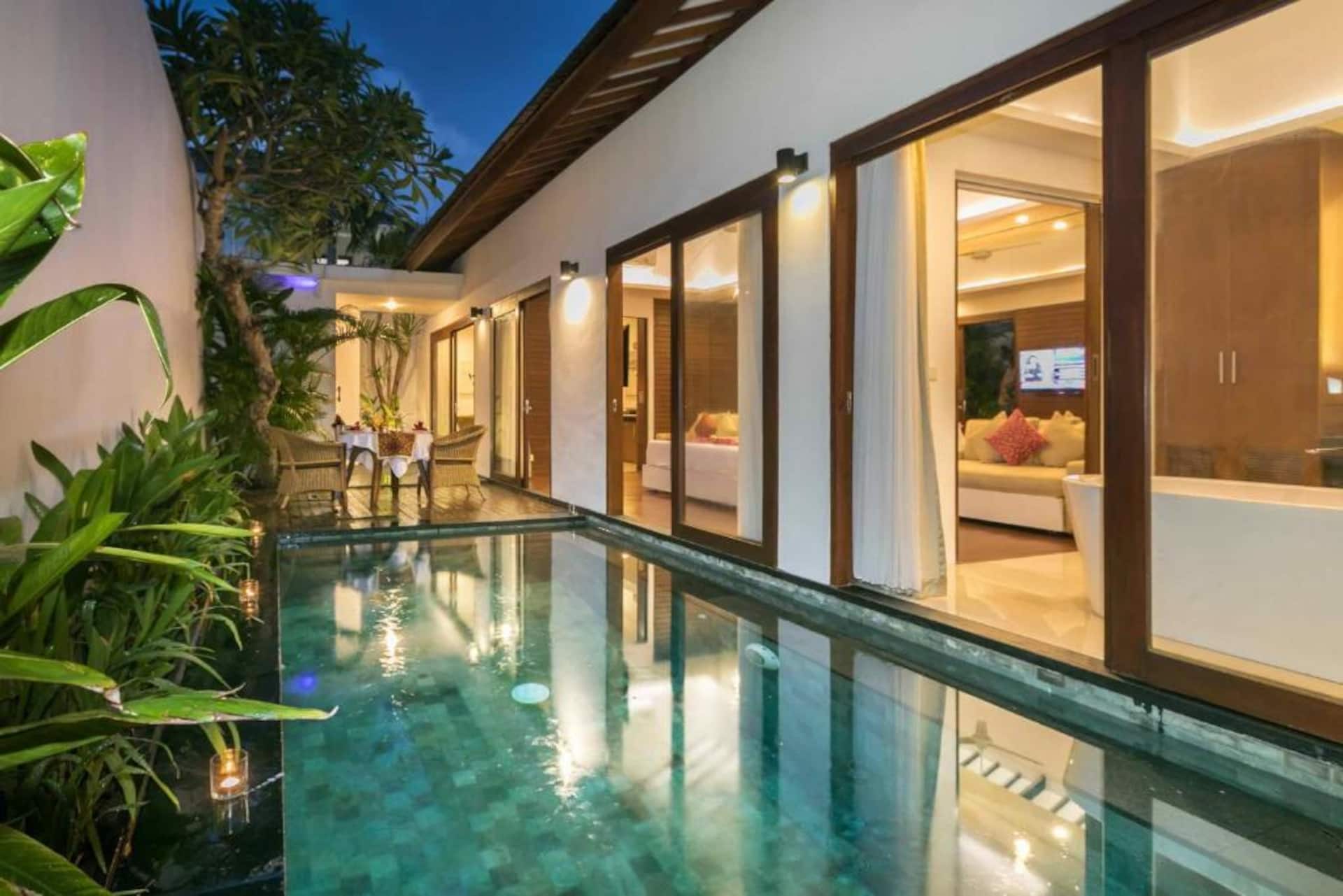 Coastal Beach Escape 1 Bedroom Private Villa in Kuta 2