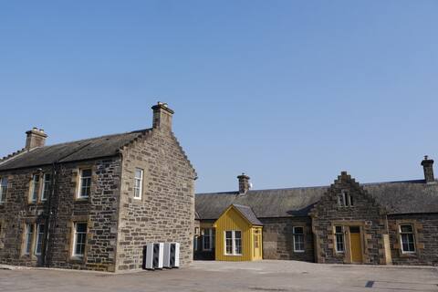 Railway Rooms, Kingussie, Scottish Highlands.