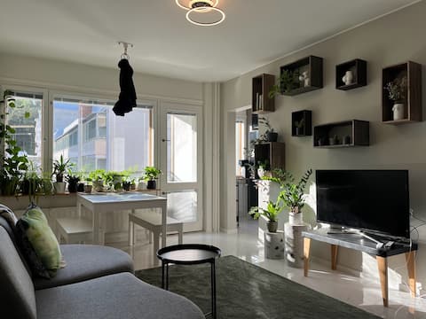 Popular Airbnb listing: Cozy two-bedroom apartment in the city center in 1. Kaupunginosa
